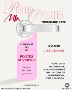 journée portes ouvertes le 19 septembre prochain