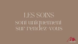Soins uniquement sur Rendez-vous