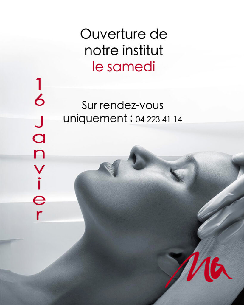 Ouverture de notre institut samedi 16 janvier de 9 à 16h