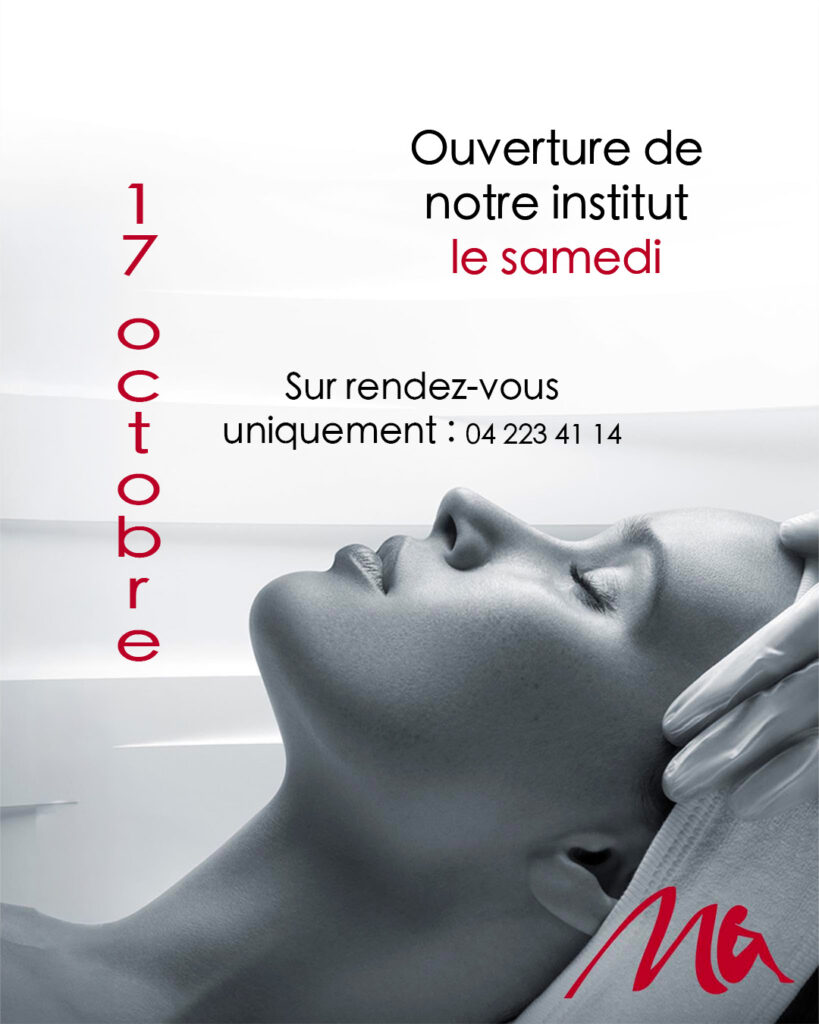 Ouverture de notre institut samedi 17 octobre