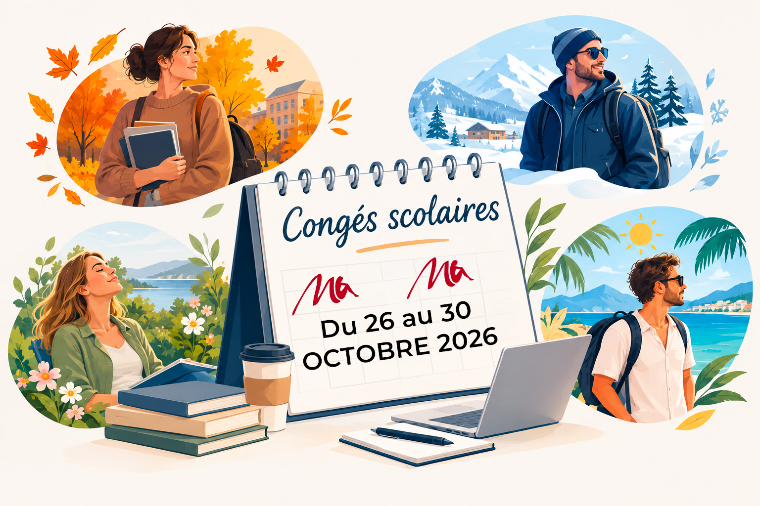 Congés d'Automne, Toussant, du 26 au 30 octobre 2026